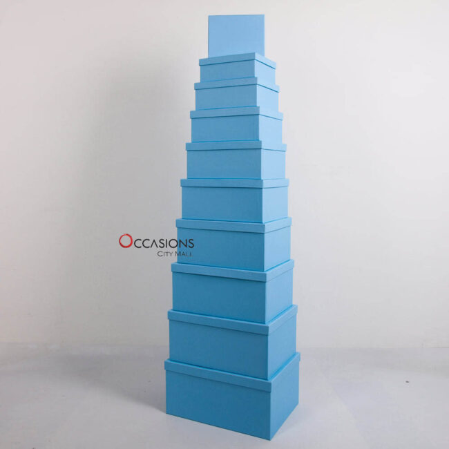 blue carton box delivery in Amman