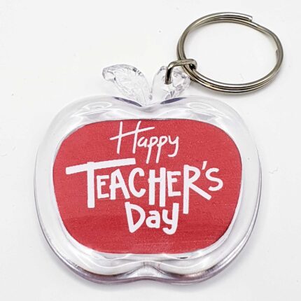 happy teachers day key chain