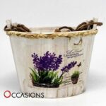 Lavender Wood Box