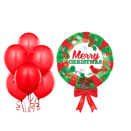 SuperShape-Christmas-Wreath-Packaged-balloons