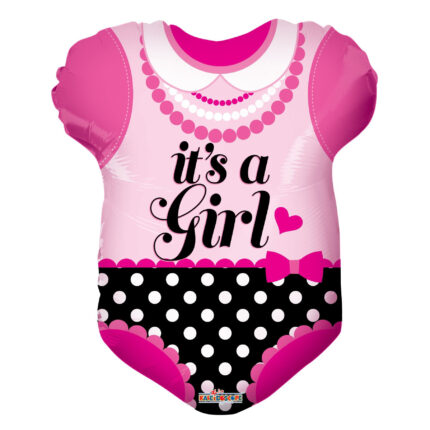 18-inches-Pink-Baby-Clothes-Shape-balloon-online-gift-shop-delivery-amman-jordan