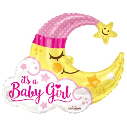 Baby-Girl-Moon-Shape-Balloon-online-gift-shop-delivery-amman-jordan
