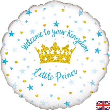 Welcome-Little-Prince-Stars-Holographic-Balloon-delivery-amman-jordan