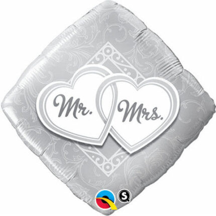 18-inches-Mr-and-Mrs-Entwined-Hearts-Packaged-balloon-gift-shop-online-delivery-amman-jordan