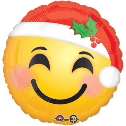 18-inches-Santa-Hat-Emoji-balloon-christmas-online-gifts-delivery-amman-jordan