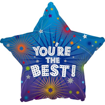 18-inches-Youre-the-best-fireworks-star-Foil-balloon-gifts-online-delivery-amman-jordan