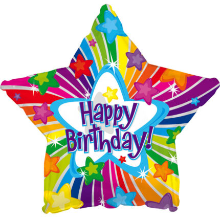 17-inches-Happy-Birthday-Day-Bright-Stars-balloon-online-gift-shop-delivery-amman-jordan