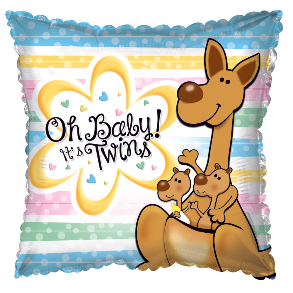 18-inches-Oh-Baby-Its-Twins-Foil-balloon-online-gifts-shop-delivery-amman-jordan