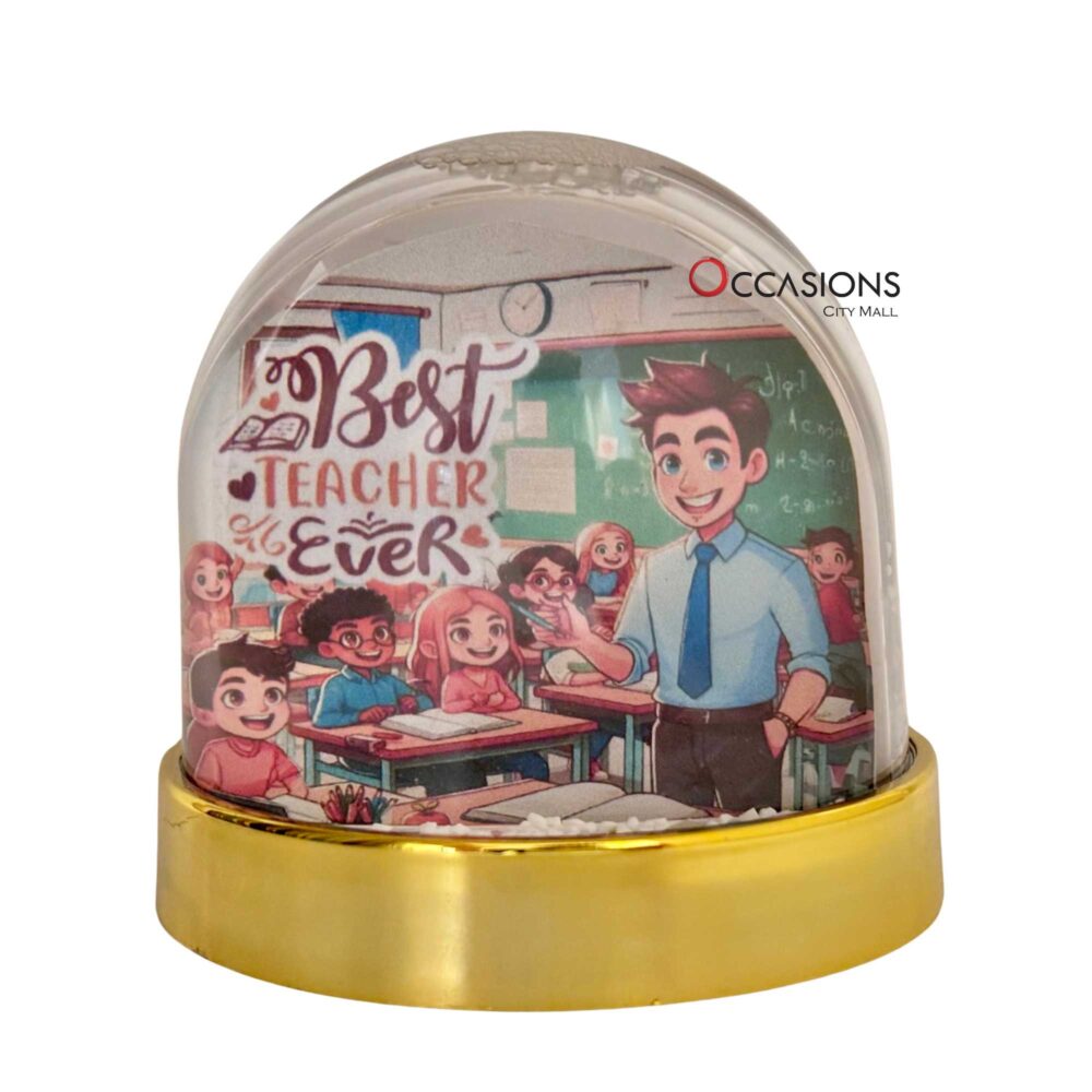 Male-Best-Teacher-Ever-Snow-Globe-online-gift-shop-delivery-amman-jordan