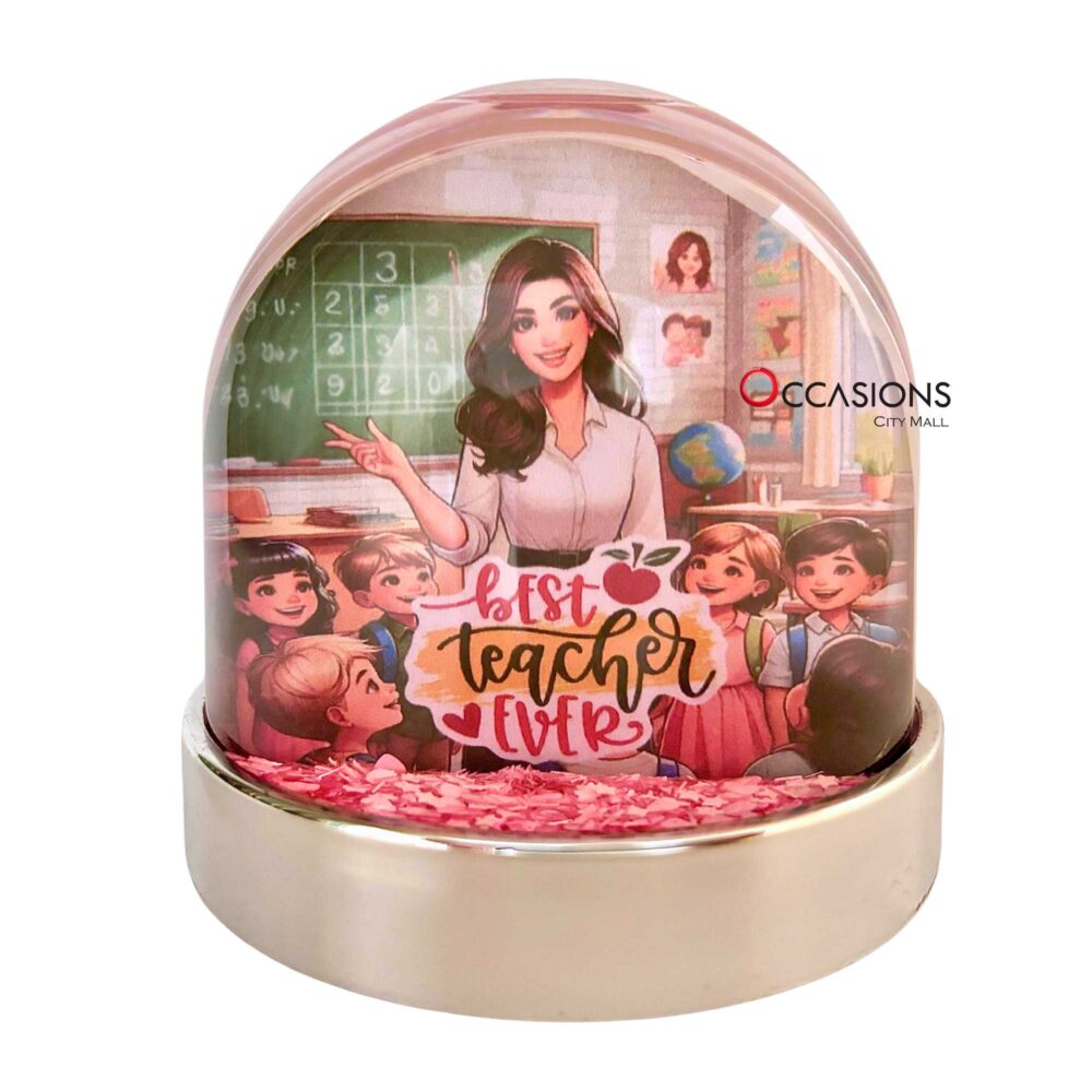 Classroom-Best-Teacher-Ever-Snow-Globe-online-gift-shop-delivery-amman-jordan