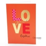 Red Love You Card