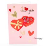 Love You Chocolate Box Card