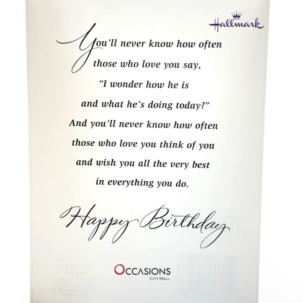 Thinking of You Grandson Birthday Card - Hallmark