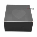 Heart Center Box Small - Black