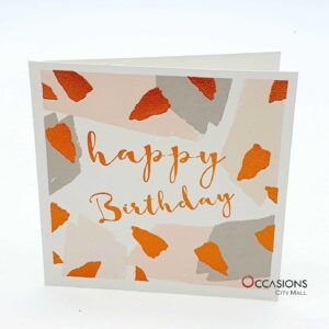 Confetti -birthday -card