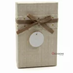 Gold Dots Box - Beige