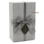 Rich Strip Rectangle Box - Grey