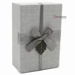 Rich Strip Rectangle Box - Grey