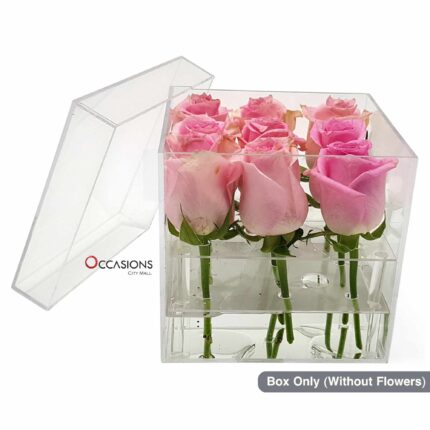 9 Roses Acrylic Box