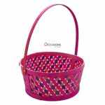 Colored Basket M - Fuchsia