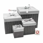 Glitter Carton Box - Silver