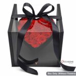 Heart With Drawer Box - Black