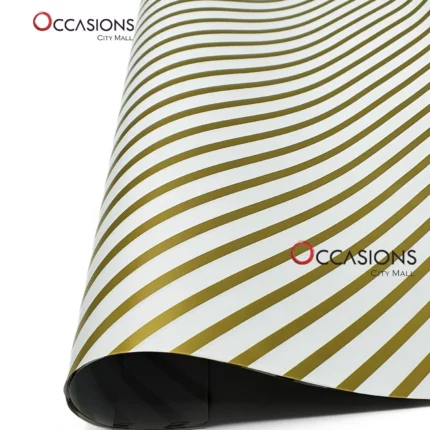 Classic Gold Stripe Wrapping