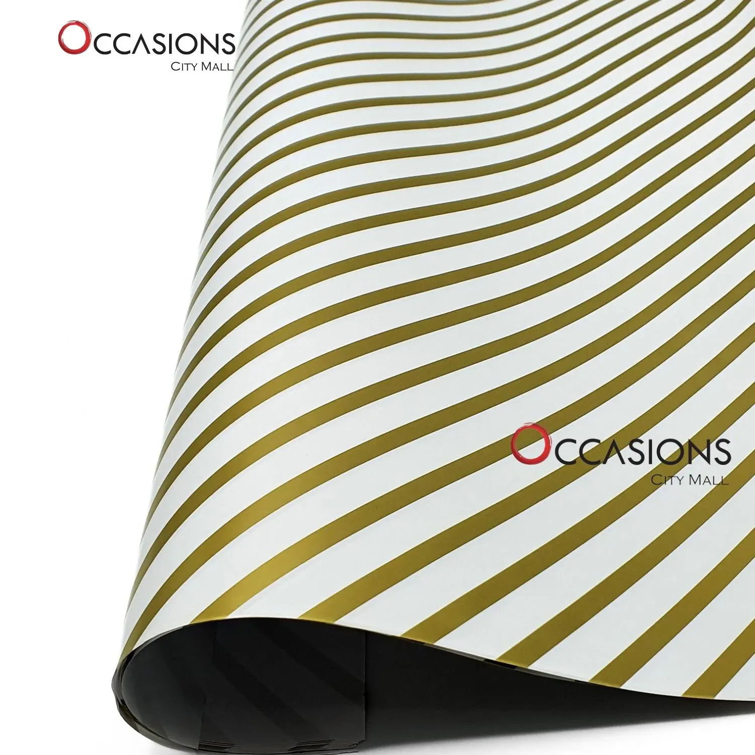 Classic Gold Stripe Wrapping Classic Gold Stripe Wrapping