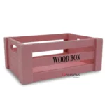 Wood Box - Pink