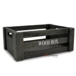 Wood Box - Black