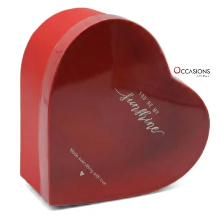 Heart Box - Red