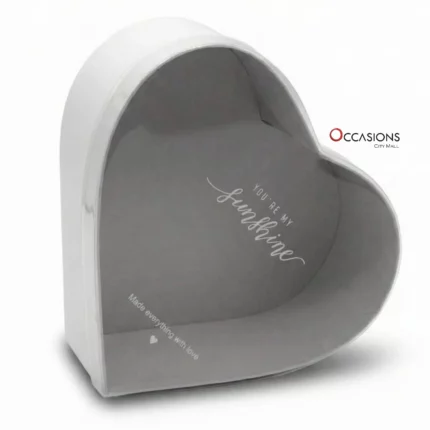 Heart Box - White
