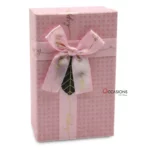 Happy Square Dots Box - Pink