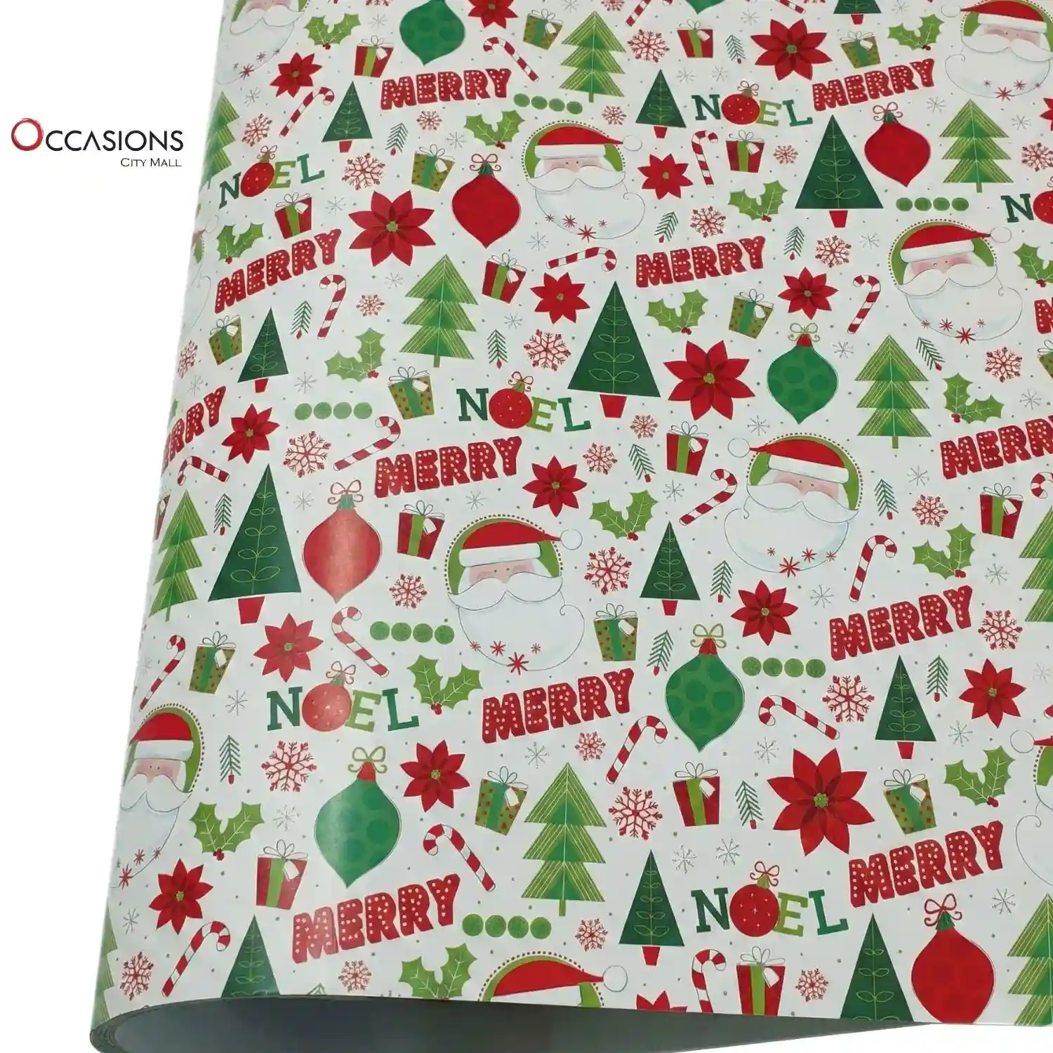 Festive Icons Christmas Wrapping Paper Festive Icons Christmas Wrapping Paper