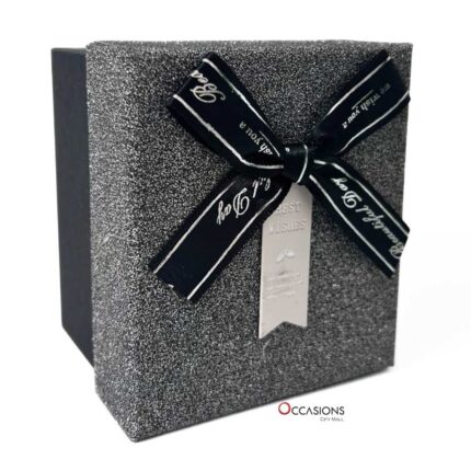 Watch Box Glitter - Silver