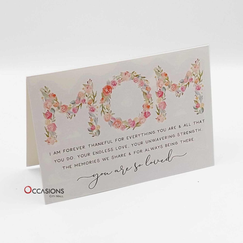 Blooms for Mom Card