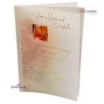 Floral Couple's Anniversary Greeting Card  Orange Floral Anniversary Greeting Card Lovely Hallmark Anniversary Card Same Day Greeting Cards Delivery in Amman Celebrate love with this elegant Hallmark anniversary card for a special couple. With soft colors and heartfelt words, it’s the perfect way to show your care. Available at the best gift shop in Amman, you can order greeting cards online in Amman Jordan with greeting cards delivery and same day delivery options. A beautiful way to mark meaningful moments.