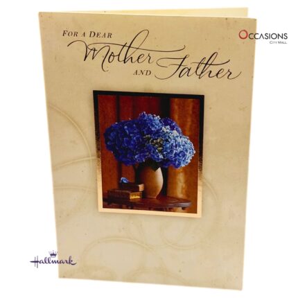 Mother and Father Greeting Card - Anniversary  Anniversary Greeting Card – For Mother & Father  Elegant Hallmark Anniversary Card with a Heartfelt Message Same Day Greeting Cards Delivery in Amman Honor a lifetime of love and dedication with this elegant Hallmark anniversary card for your dear parents. With a classic floral design and heartfelt message, it’s perfect for expressing your appreciation. From the best gift shop in Amman, this is one of the finest Hallmark greeting cards. Order greeting cards online in Amman Jordan and enjoy greeting cards delivery with same day delivery across Jordan.