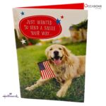 Joyful Sympathy Greeting Card   Joyful Sympathy Greeting Card For Your Friends & Family Sweet Dog Hallmark Sympathy Greeting Card Order Online with Same Day Delivery in Amman This Hallmark Sympathy card features a sweet dog and a thoughtful message to bring a smile to someone’s face. It's perfect for lifting spirits and showing you care. Order greeting cards online in Amman Jordan with same day delivery from the best gift shop in Amman. We offer fast and reliable greeting cards delivery to share love, support, and a touch of joy.