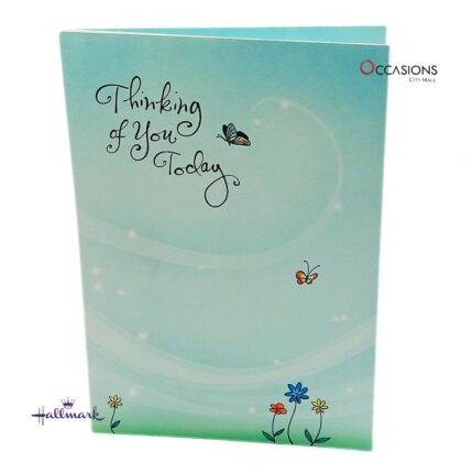 Butterfly Wishes Sympathy Greeting Card Butterfly Sympathy Greeting Card For Your Friends & Family Peaceful Hallmark Sympathy Greeting Card Order Online with Same Day Delivery in Amman This soft and peaceful Hallmark card is perfect for sending kind thoughts during hard times. With gentle butterflies and comforting words, it brings light to someone’s day. Order greeting cards online in Amman Jordan from the best gift shop in Amman. We offer same day delivery and greeting cards delivery with Hallmark greeting cards, the best in the world.