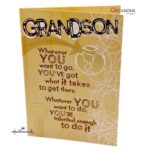 Motivational Grandson's Birthday Card Powerful & Sweet Hallmark Grandson Birthday Greeting Card Order Online with Same Day Delivery in Amman This Hallmark Grandson Birthday greeting card is filled with powerful, uplifting words to remind him how special and talented he is. A great choice for showing love and encouragement. Available at the best gift shop in Amman. Order online for greeting cards delivery with same day delivery in Amman, Jordan.