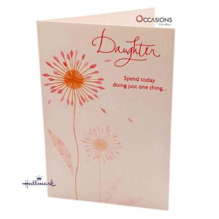 Cheerful Floral Daughter Birthday Greeting Card Floral Hallmark Daughter Birthday Greeting Card Order Online with Same Day Delivery in Amman This sweet Hallmark birthday card for daughters features cheerful floral artwork and heartfelt words. Perfect for reminding her how much she’s loved. Order online from the best gift shop in Amman and enjoy greeting cards delivery with same day delivery service across Jordan.