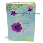 Purple Blooms Daughter Birthday Greeting Card Purple Hallmark Daughter Birthday Greeting Card Order Online with Same Day Delivery in Amman This beautiful Daughter Birthday greeting card by Hallmark is the perfect way to show love and pride. With sweet floral designs and an inspiring message inside, it reminds her how special she truly is. You can order online with same day delivery from the best gift shop in Amman. Ideal for those looking for greeting cards delivery in Amman Jordan.