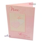 Sweet Hearts Niece's Birthday Greeting Card Soft Pink Birthday Greeting Card For Niece  Hallmark Niece's Birthday Greeting Card Order Online with Same Day Delivery in Amman Make your niece’s birthday unforgettable with this beautiful Hallmark card. Designed with sweet hearts and soft pink tones, it perfectly expresses love and warmth. Order online from the best gift shop in Amman and enjoy same day delivery. Surprise your loved ones easily—order greeting cards online in Amman Jordan today and brighten their special moments!