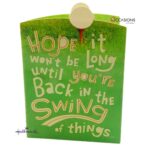 Golf Get Well Soon Greeting Card Cheerful Hallmark Get Well Soon Greeting Card Order Online with Same Day Delivery in Amman Send cheerful wishes with this playful Hallmark Get Well Soon card! Perfect for a golf lover, this bright card is ready for order online with same day delivery from the best gift shop in Amman. We offer fast greeting cards delivery across the city. Order greeting cards online in Amman Jordan today and brighten someone’s recovery with the magic of Hallmark greeting cards.