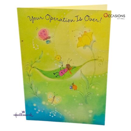 Operation Get Well Soon Greeting Card Sweet Hallmark Get Well Soon Greeting Card After Surgery  Order Online with Same Day Delivery in Amman Send warm wishes after surgery with this sweet Hallmark Get Well Soon card! Featuring a colorful and gentle design, it’s perfect to lift spirits. Order online today with same day delivery from the best gift shop in Amman. Enjoy trusted greeting cards delivery when you order greeting cards online in Amman Jordan. Brighten recovery with thoughtful Hallmark greeting cards.