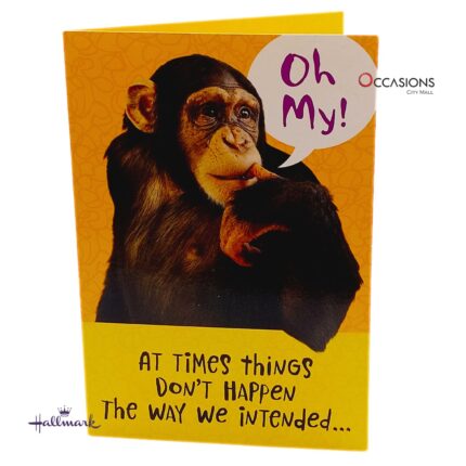 Monkey Get Well Soon Greeting Card Cute Hallmark Get Well Soon Greeting Card Order Online with Same Day Delivery in Amman Lift someone’s spirits with this playful Hallmark Get Well Soon card featuring a cute monkey and cheerful message! You can easily order online with same day delivery from the best gift shop in Amman. We provide quick and reliable greeting cards delivery. Order greeting cards online in Amman Jordan today and spread happiness with Hallmark greeting cards.