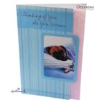 Sick Doggy Get Well Soon Greeting Card Purple & Blue Cozy Hallmark Get Well Soon Greeting Card Order Online with Same Day Delivery in Amman Bring comfort with this adorable Hallmark Get Well Soon card featuring a cozy dog and thoughtful message. Ideal for recovery wishes, you can order online with same day delivery from the best gift shop in Amman. Enjoy fast, reliable greeting cards delivery. Order greeting cards online in Amman Jordan today and send warmth and smiles with Hallmark greeting cards.