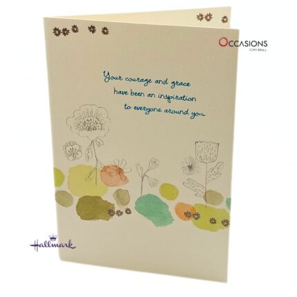 Gentle Floral Get Well Soon Greeting Card Floral Hallmark Get Well Soon Greeting Card Order Online with Same Day Delivery in Amman Send your warm wishes with this beautiful Hallmark Get Well Soon greeting card. Featuring a gentle floral design and inspiring message, it’s perfect for lifting spirits. Order online today with same day delivery from the best gift shop in Amman. We offer greeting cards delivery across Jordan. Trust Hallmark greeting cards for quality and heartfelt sentiments. Order greeting cards online in Amman Jordan easily and quickly through our store!