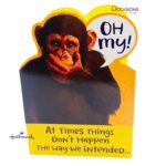 "Oh My" Monkey Get Well Soon Greeting Card Funny Monkey Hallmark Get Well Soon Greeting Card Order Online with Same Day Delivery in Amman Brighten someone’s day with this beautiful Get Well Soon greeting card from Hallmark. Featuring a cheerful design and warm prayerful message, it's the perfect way to show you care. Order online from the best gift shop in Amman and enjoy same day delivery across Jordan. Looking for a thoughtful way to lift spirits? Order greeting cards online in Amman Jordan today and make someone's recovery journey a little brighter!